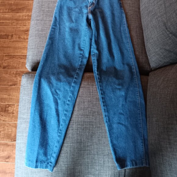 Vintage Pentimento Women's Jeans Denim Leather Accents XXS 70s - Picture 2 of 11